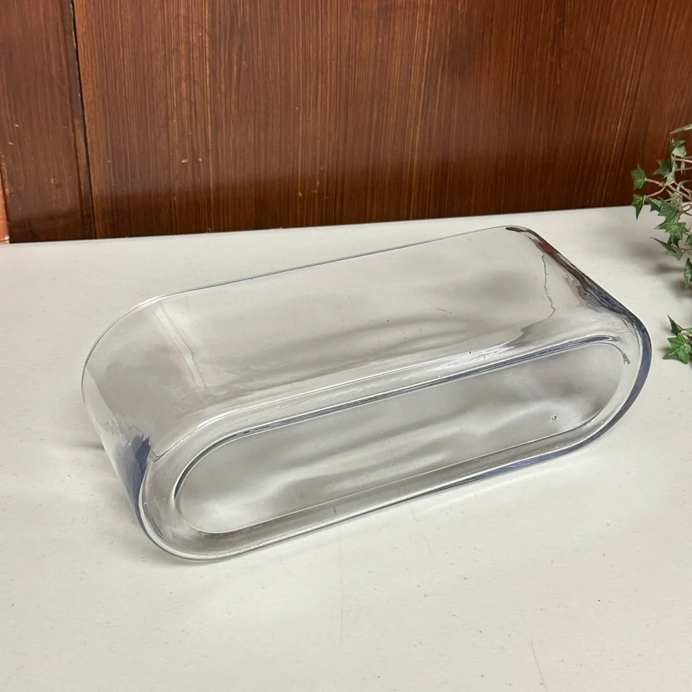 Clear Glass Bathroom Organizer